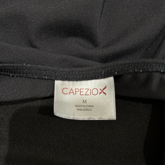 Capezio dance leotard. Black. Size medium. - Picture 3 of 8